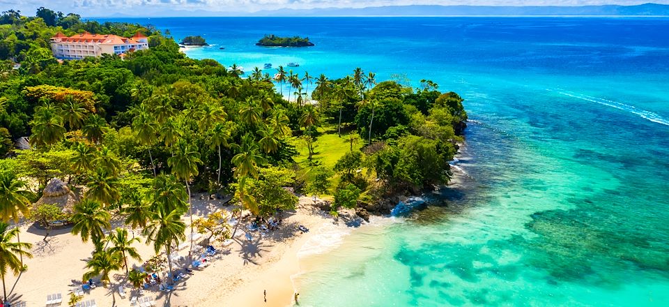 Découverte de l'île entre balades, partage et détente avec fin de séjour balnéaire à la presqu'île de Samaná