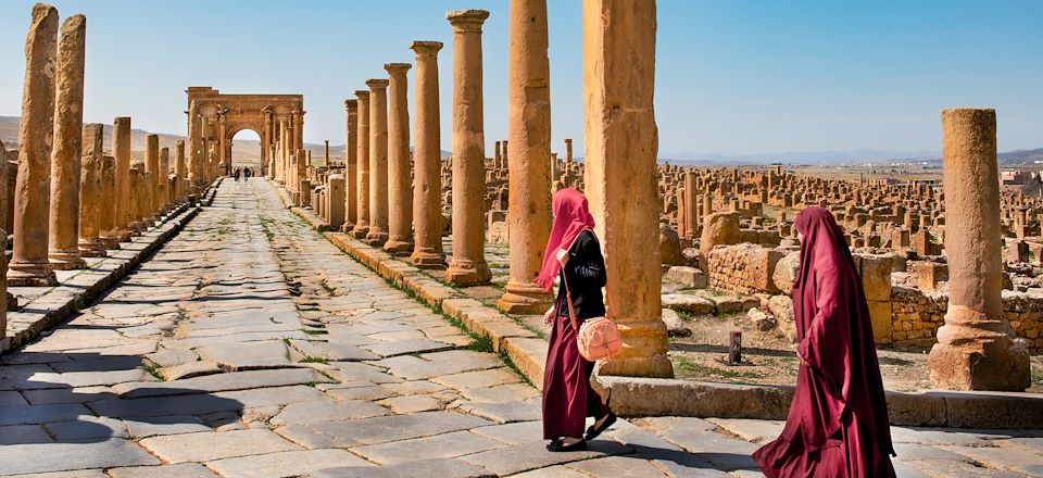 Voyage en Algérie : visite des sites numido-romains emblématiques, exploration de la région des Aurès et jeep à Ouled Djellal