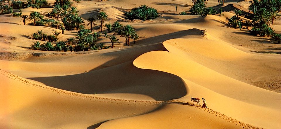 Circuit en Algérie sur la route des oasis avec chauffeur, des palmeraies du Grand Erg occidental à Ghardaïa par la Transsaharienne