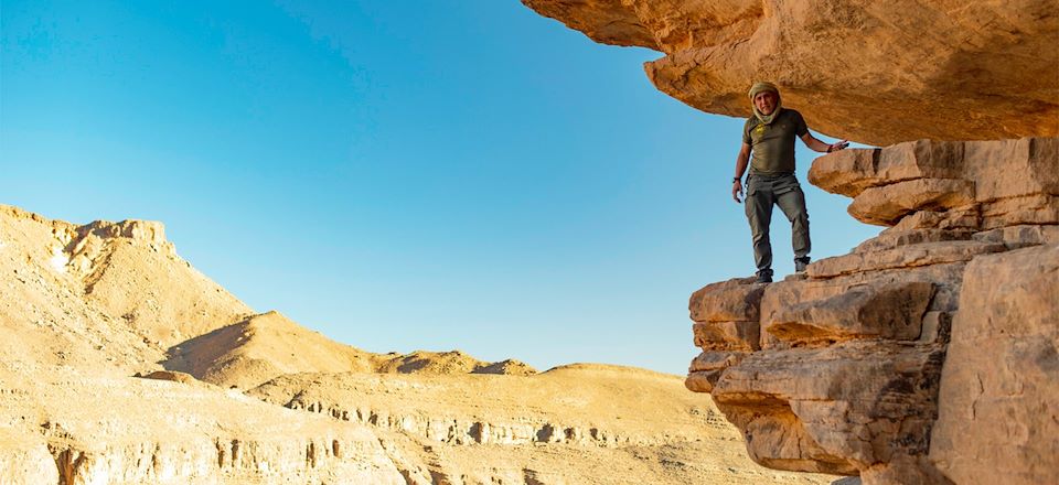Randonnée mémorable au Sahara algérien : aventure dans le canyon d'Ihérir entre Tassili n'Ajjer et Erg Edmer