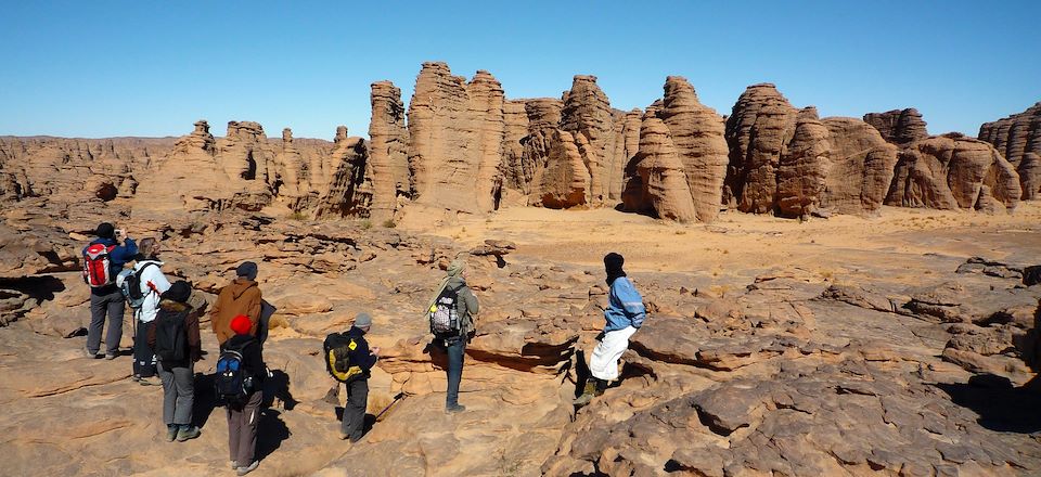 Randonnée en Algérie dans le sublime Tassili n'Ajjer, le plus beau circuit du Sahara central 
