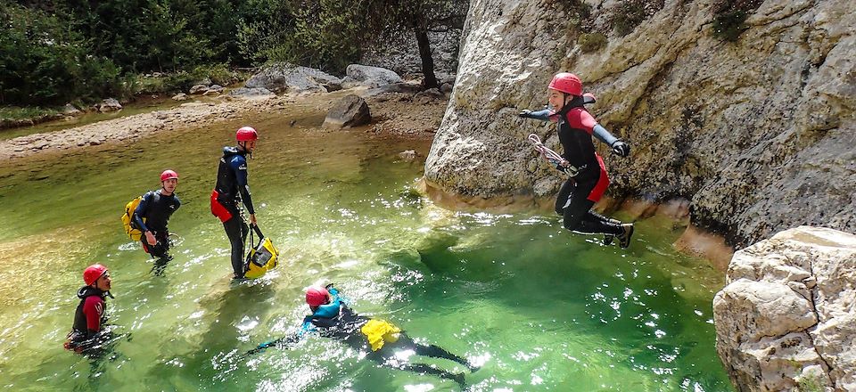 Cinq jours de canyoning en famille en Sierra de Guara, en camping aménagé !