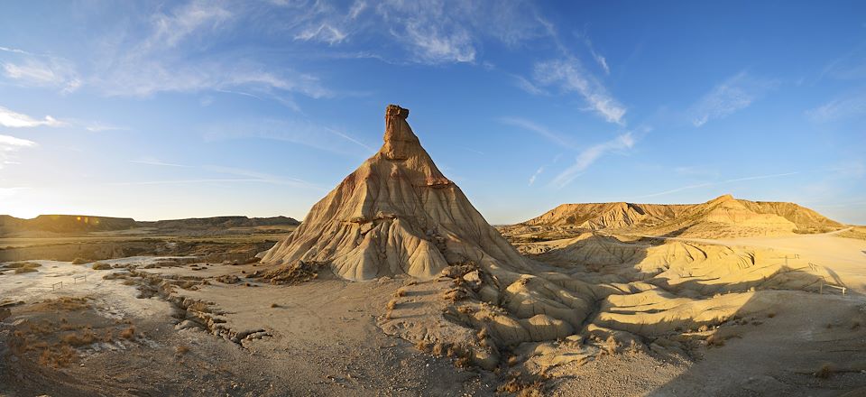 Les plus beaux sites des Bardenas en étoile, avec hébergement en hôtel rural