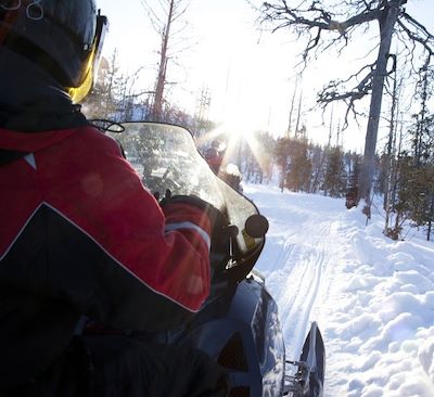 Traîneau, motoneige, raquette à neige, journée trappeur et cani-rando dans le délicieux hiver lapon.