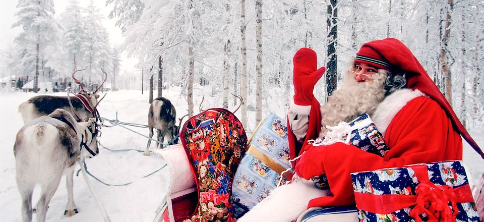 Circuit multiactivité pour petits et grands en Finlande entre les monts boisés de Hossa et le village de Rovaniemi