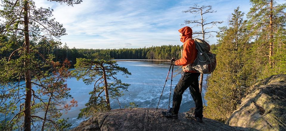 Autotour à la découverte des sublimes parcs naturels finlandais : Nuuskio, Lapakisto, Teijo mais aussi de la capitale Helsinki