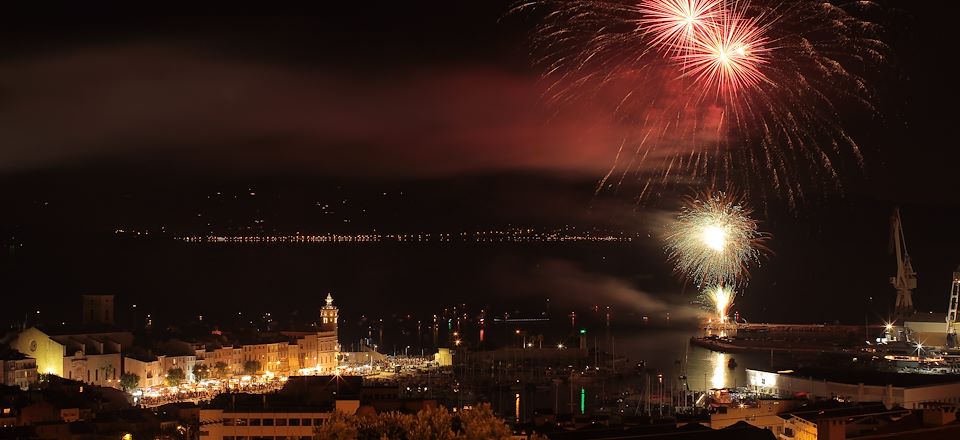 Court séjour à pied pour terminer l'année au bord de la Méditerranée.