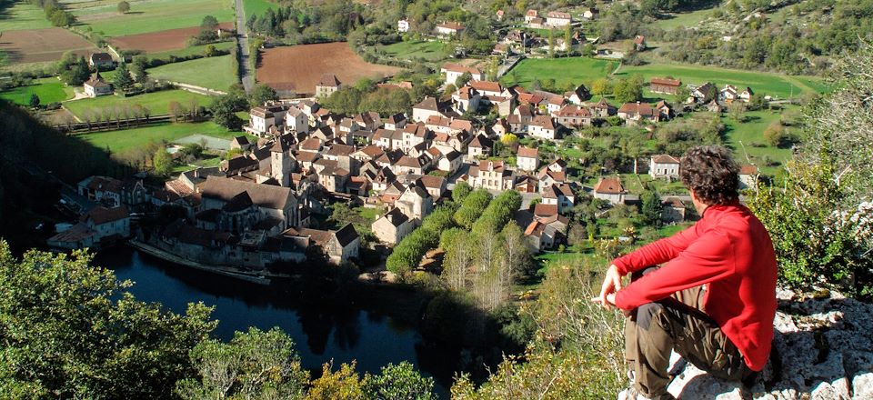 Randonnées accompagnées en étoile, hébergement en chambre d'hôtes et dégustation chez de petits producteurs dans le Lot !