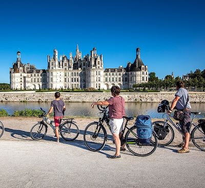 La Loire à vélo en 4 jours, une jolie boucle pour les familles au départ de Blois sur la piste des rois de France et de Tintin.