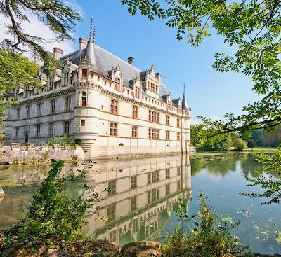 Circuit à vélo à la découverte des châteaux de la Loire et de ses affluents, le Cher et l'Indre, et de la campagne tourangelle.