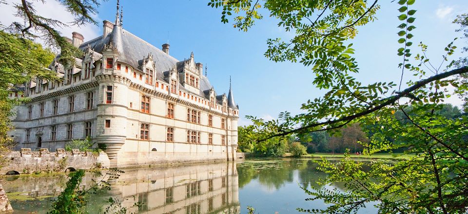 Circuit à vélo à la découverte des châteaux de la Loire et de ses affluents, le Cher et l'Indre, et de la campagne tourangelle.