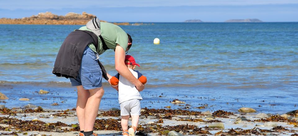 Douce escapade bretonne à Roscoff. Une parenthèse réservée aux familles avec bébés.