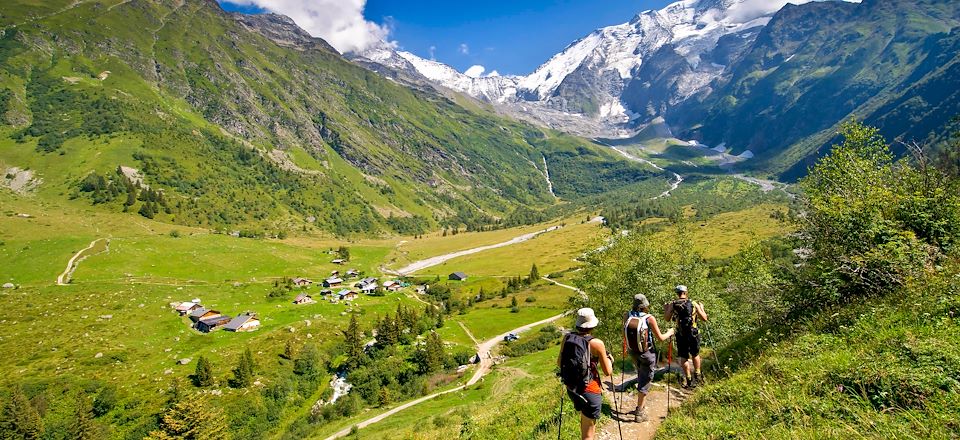 En étoile depuis Le Fayet pour rayonner chaque jour vers de nouveaux horizons, des Contamines aux crêtes des Houches