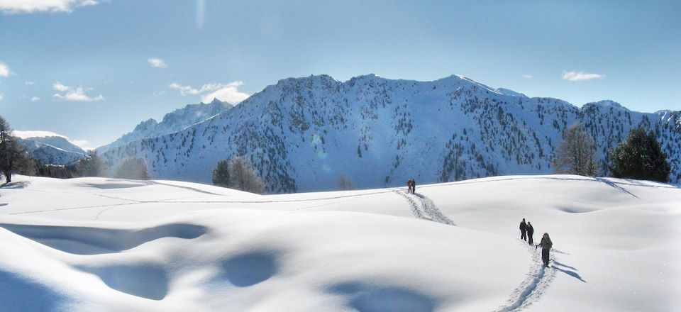 Séjour itinérant à raquettes au cœur de l'Ubaye, entre Mercantour et Queyras