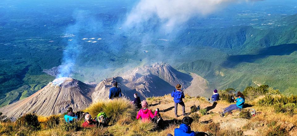Traversée du monde maya, d’un trek volcanique au Guatemala aux plages caribéennes du Mexique, via la jungle et ses joyaux perdus !