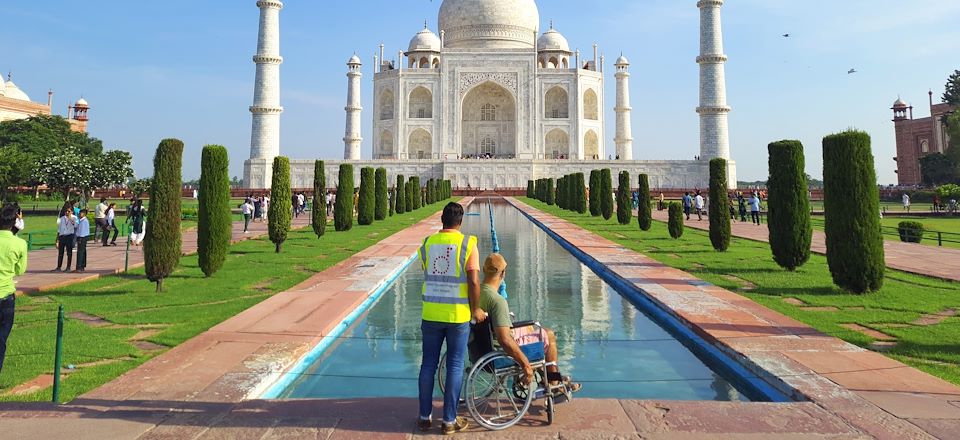 Voyage au Rajasthan pour les personnes à mobilité réduite, au coeur du triangle d'or de Delhi à Udaipur incluant le Taj Mahal 