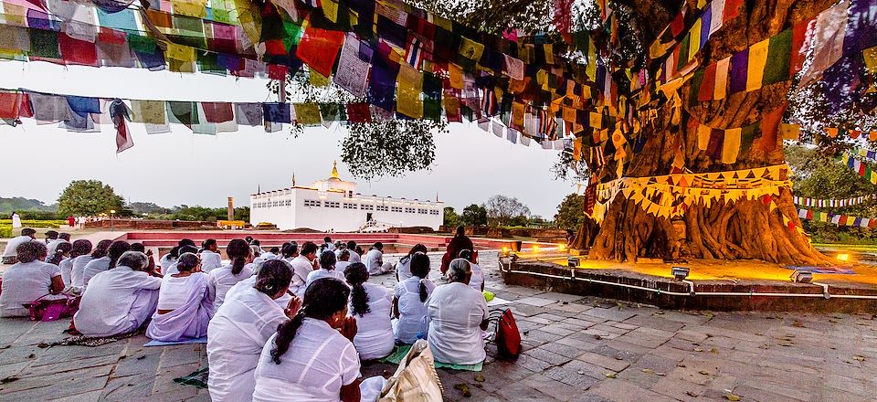 Voyage spirituel en Inde et Népal : sur les traces du Bouddha entre Bénarès, Lumbini et l'Everest