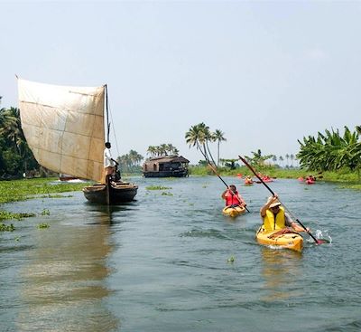 Découverte du Kerala, Cochin, backwaters, Madurai ... en vélo, en kayak, à pied et en train