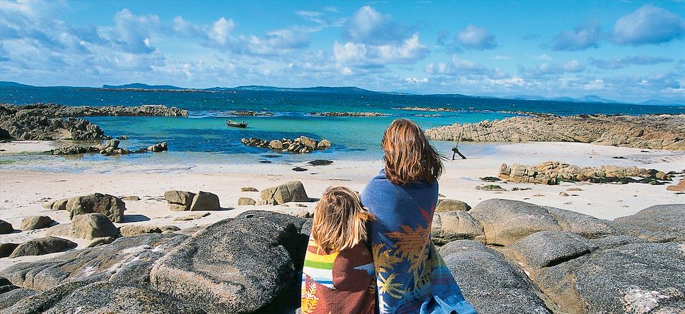 Aventure en famille, des mystères du Connemara aux rivages des îles d'Aran...