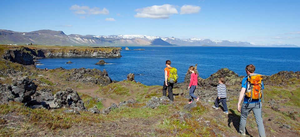 Randonnée en terre islandaise pour une exploration en famille des glaciers au Cercle d’or...