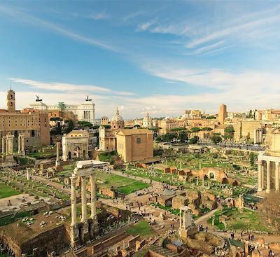 Itinéraire de Rome à Naples sur les traces de l'Empire romain en compagnie d'Amandine Marshall
