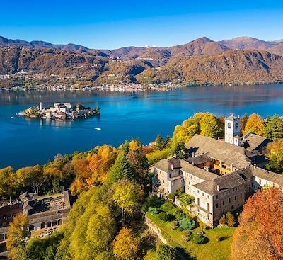 Découverte tout confort, en étoile, des trésors du lac Majeur et de l'authenticité des lacs mineurs:Orta et Mergozzo
