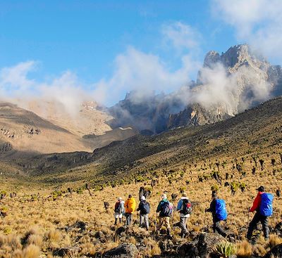 Ascension du Mont Kenya, le 2ème sommet d'Afrique, suivie d'un Safari en 4x4 dans la magnifique réserve de Samburu