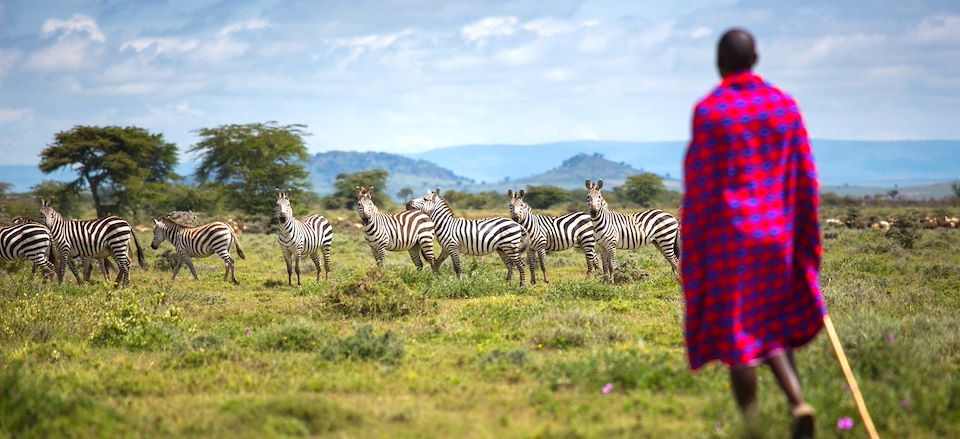 Safari en 4x4 dans le Masai Mara et au Lac Nakuru, safari à vélo, à pied et en bateau à Naivasha & découverte de la culture Masai 