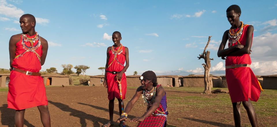 Immersion dans un camp géré par une communauté Masai et grand safari au Masai Mara, avant de rejoindre l’océan indien