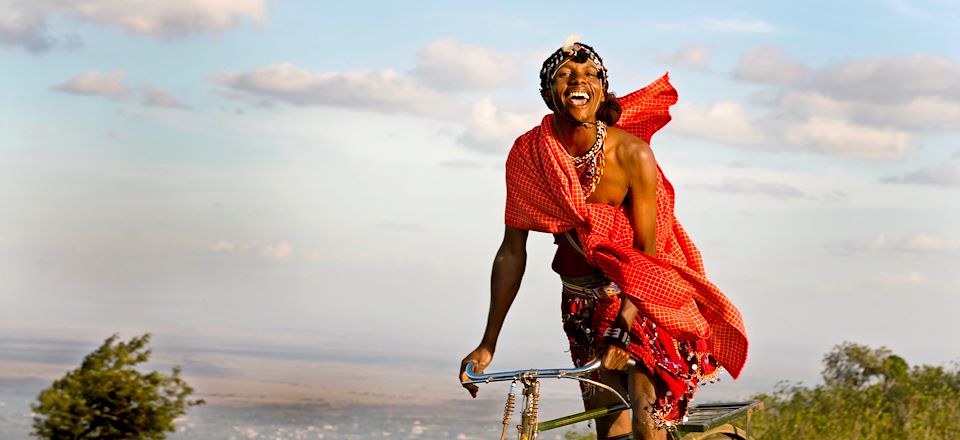 Voyage multi-activités au Kenya avec vélo, randonnée, bateau, safari à pied et en 4x4, des lacs Naivasha et Nakuru au Masai Mara