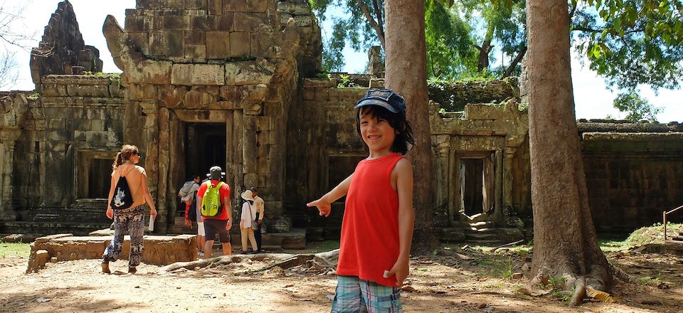 Des temples d'Angkor Vât au golfe de Siam en famille
