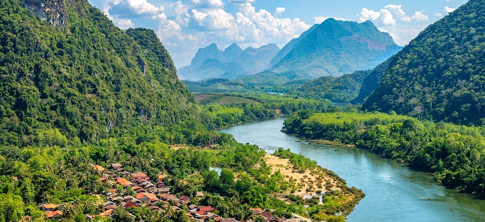 Circuit Laos du Nord au Sud, visite de Luang Prabeng, rando dans les villages du nord, et exploration du plateau des Bolavens
