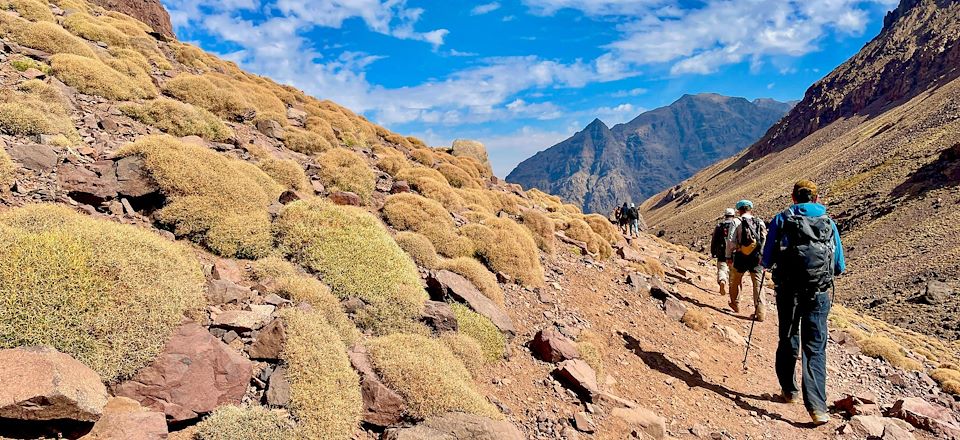 Trek Toubkal, une ascension du Géant de l’Afrique du Nord avec traversée de la riche vallée de l’Azaden 
