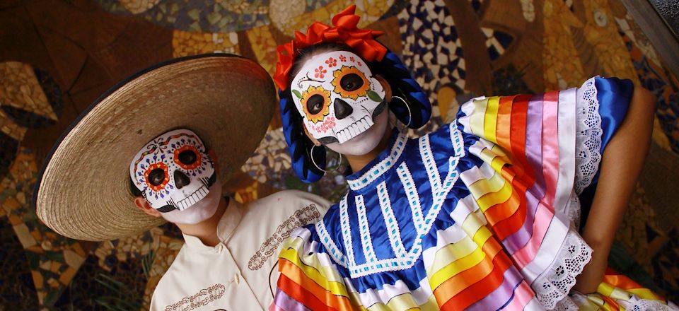 Découverte arty et traditionnelle de Mexico et sa région, sur les traces de F. Kahlo, dans l'effervescence de la Fête des Morts