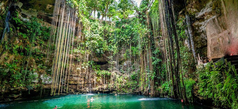 Voyage de 10 jours dans le Yucatán, de Cancún à Uxmal, en passant par Mérida, Chichén Itzá et Nuevo Durango et les cenotes