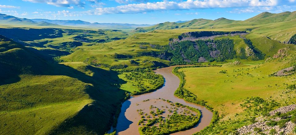 Trek au cœur de la steppe mongole, à la rencontre des nomades, tout au long de l’Arkhangaï jusqu’au Parc National Naïmann-nuur.