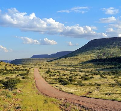 Voyage en Namibie sans conduire et sans permis, une aventure pour tous avec des transferts du désert du Namib au parc d'Etosha
