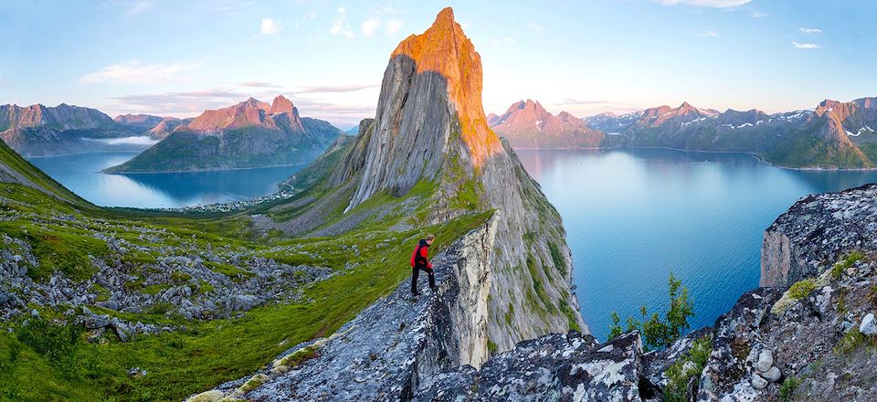 Senja, Vesteralen, Lofoten,  le meilleur des paysages insulaires et des randonnées du nord du pays.