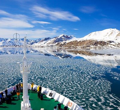 Croisière au Spitzberg à bord du navire Plancius, à la découverte du monde arctique, ses animaux, sa faune et sa flore