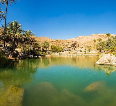 Road trip à Oman en hôtels et campement dans le désert des Wahibas, wadis, canyons du Jebel Akhdar et palmeraies