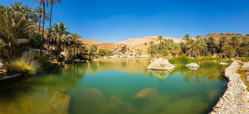 Road trip à Oman en hôtels et campement dans le désert des Wahibas, wadis, canyons du Jebel Akhdar et palmeraies
