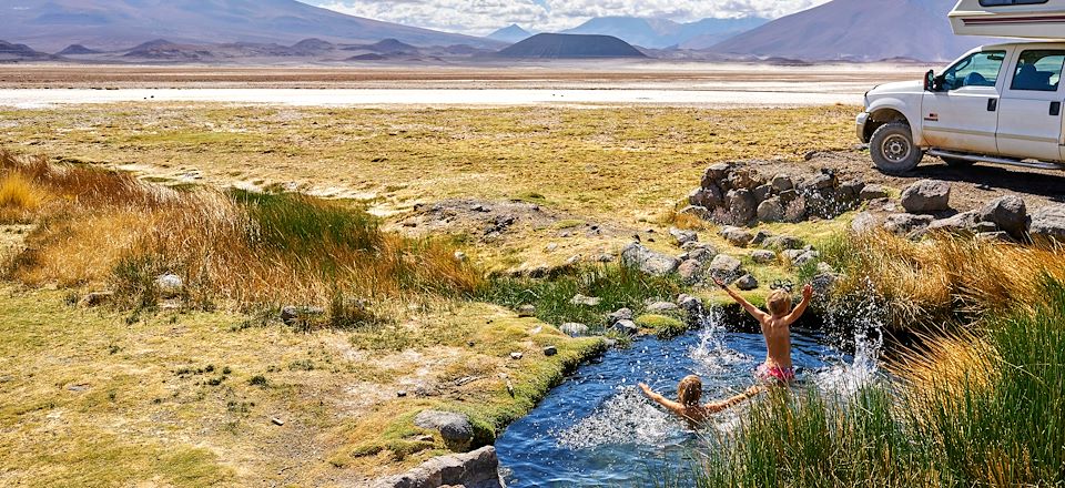 Voyage en Amerique du Sud en famille du Machu Pichu et la montagne colorée à Atacama via le lac Titicaca et désert de sel d'Uyuni 
