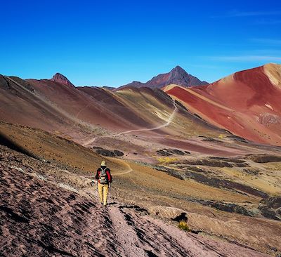 Trek dans la Vallée Sacrée et la Cordillère Vilcanota : Machu Picchu, Ausangate, Vinicunca "aux 7 couleurs" et lac Titicaca !