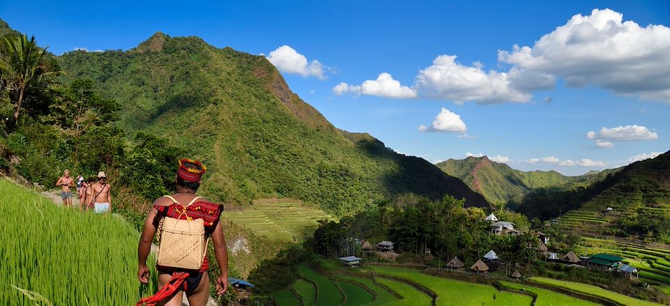 5 jours de randonnée dans les plus belles rizières d'extrême orient et farniente sur les plages de Mindoro 