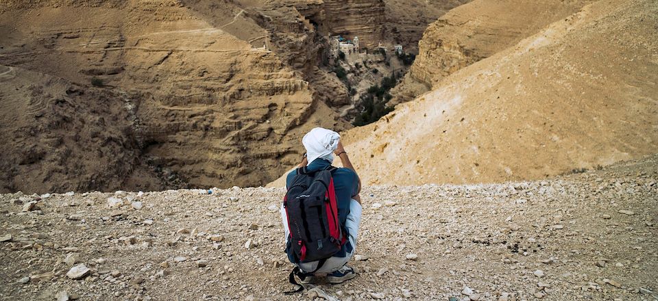 Voyage en Palestine et trek sur les traces d'Abraham et de Lawrence d'Arabie : du désert de Judée au Wadi Rum