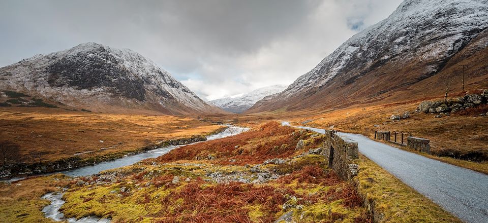 Découverte des superbes paysages écossais sur les traces de l’agent 007, au volant d’une Aston Martin DB9 ou DB11 !