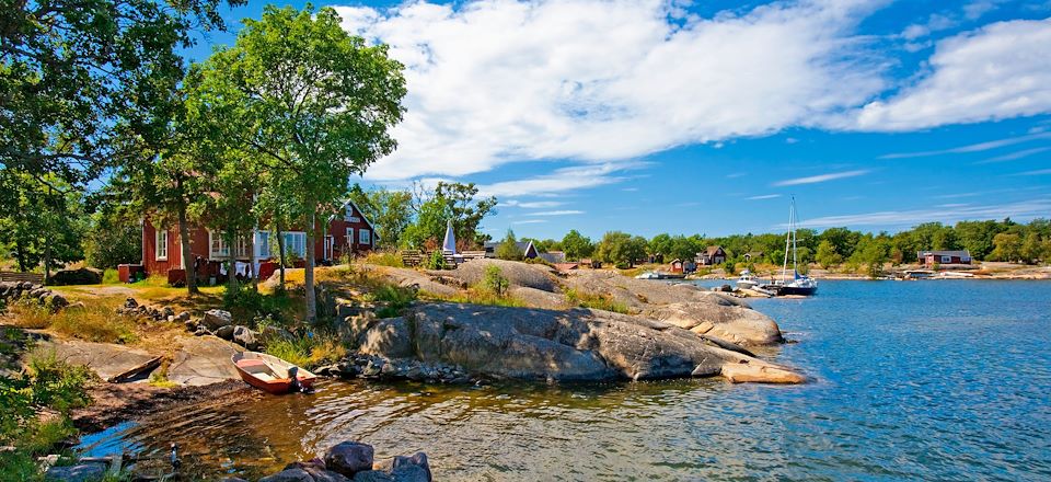 La Suède à vélo électrique, d'île en île, de Stockholm à Vaxholm, à la découverte des trésors du célèbre archipel