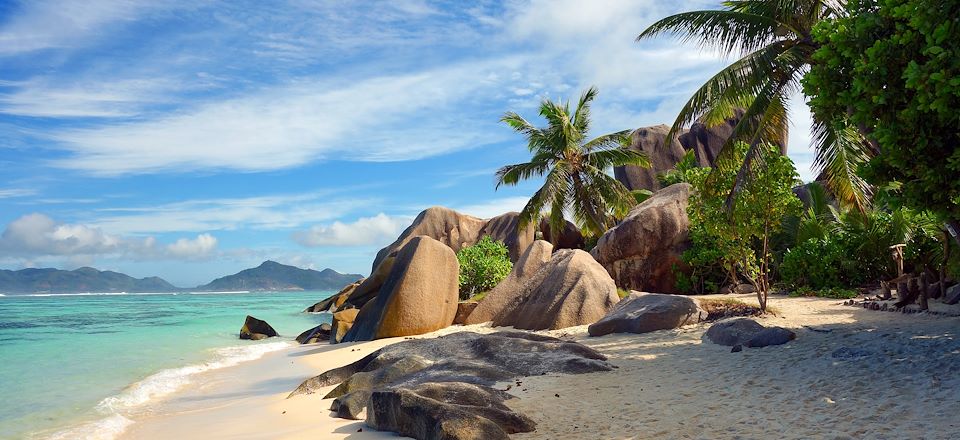 Découverte des Seychelles à votre rythme : Praslin et la Vallée de Mai, Curieuse et les tortues géantes, îlot Saint-Pierre et Coco