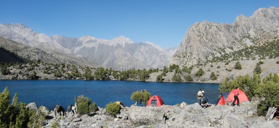 Trek dans les monts Fansky avec visites des villes légendaires de Khiva, Boukhara et Samarcande.