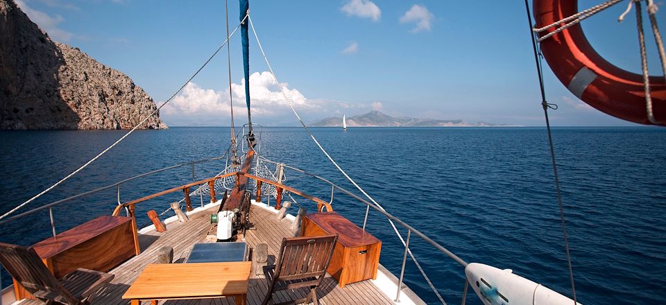 Croisière authentique d'île en île à bord d'une goélette traditionnelle turque